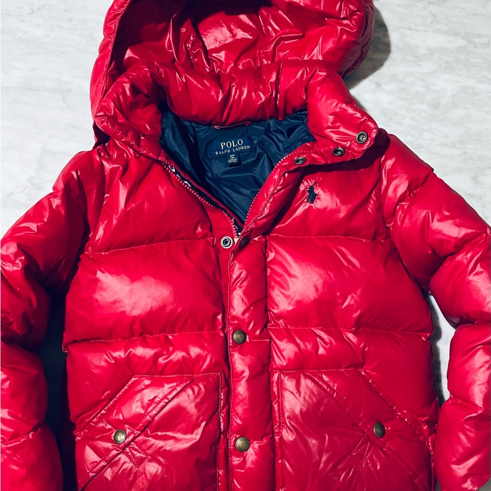 Polo Ralph Lauren Red Puffer Jacket